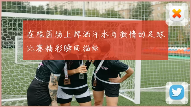 在绿茵场上挥洒汗水与激情的足球比赛精彩瞬间描绘